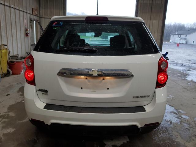 1GNFLCEK0DZ130608 - 2013 CHEVROLET EQUINOX LS WHITE photo 6