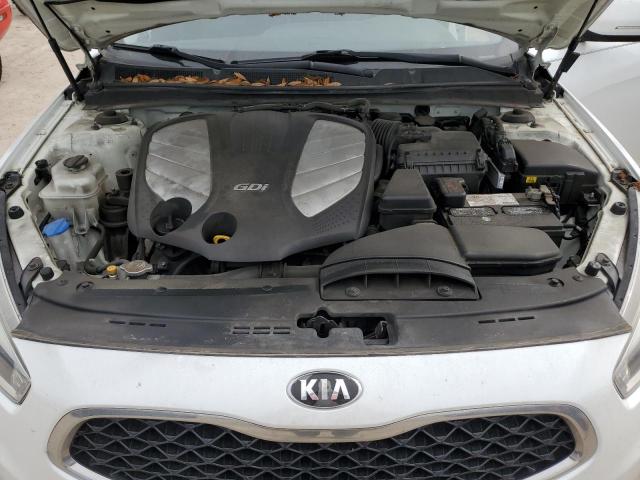 KNALN4D79F5194811 - 2015 KIA CADENZA PREMIUM WHITE photo 11