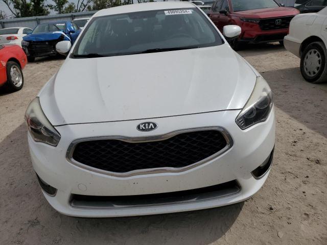 KNALN4D79F5194811 - 2015 KIA CADENZA PREMIUM WHITE photo 5