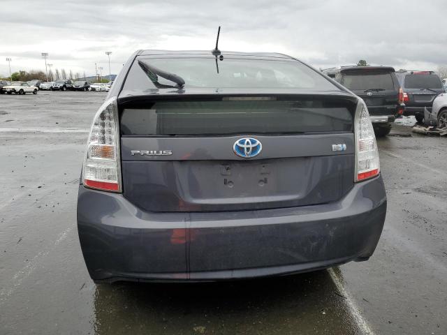 JTDKN3DU2A0206236 - 2010 TOYOTA PRIUS CHARCOAL photo 6