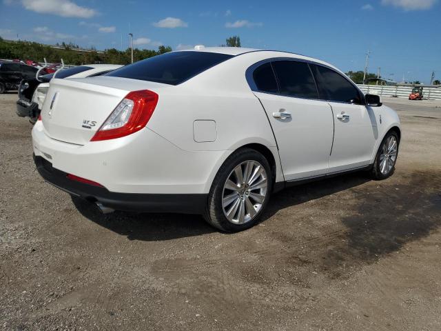 1LNHL9FT8EG601909 - 2014 LINCOLN MKS WHITE photo 3