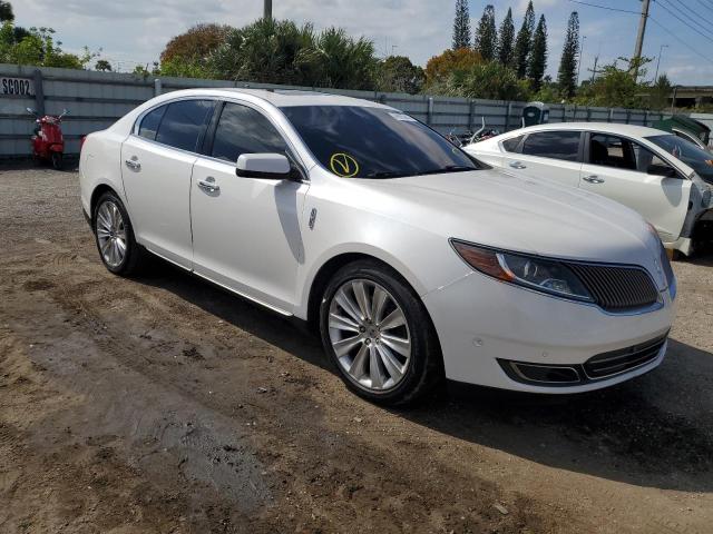 1LNHL9FT8EG601909 - 2014 LINCOLN MKS WHITE photo 4