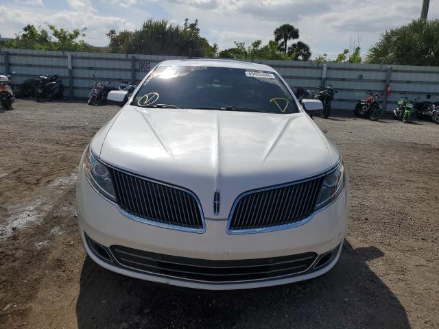 1LNHL9FT8EG601909 - 2014 LINCOLN MKS WHITE photo 5