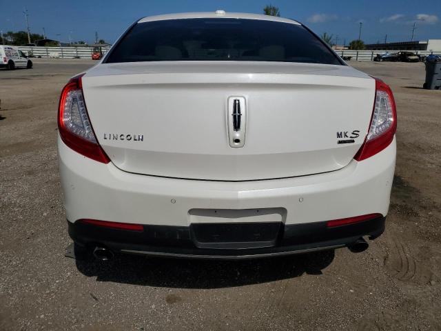 1LNHL9FT8EG601909 - 2014 LINCOLN MKS WHITE photo 6