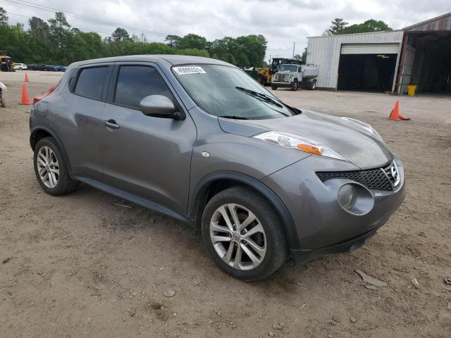 JN8AF5MR3ET354677 - 2014 NISSAN JUKE S GRAY photo 4