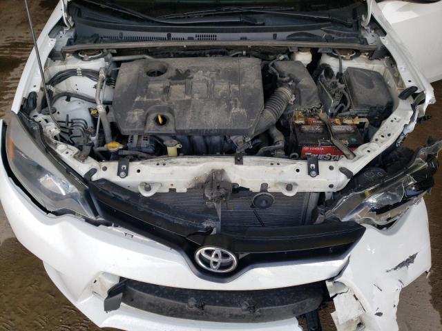 5YFBURHE4EP089442 - 2014 TOYOTA COROLLA L WHITE photo 11