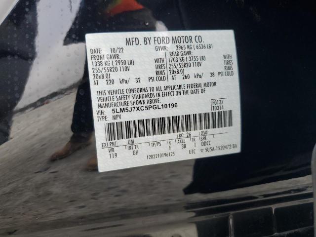 5LM5J7XC5PGL10196 - 2023 LINCOLN AVIATOR RESERVE Schwarz Foto 13