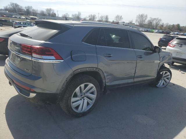 1V21E2CAXLC226750 - 2020 VOLKSWAGEN ATLAS CROS SE Gris foto 3