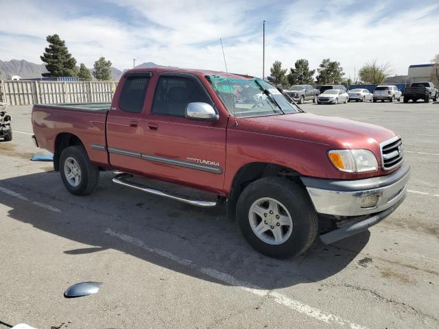 5TBBT4414YS030047 - 2000 TOYOTA TUNDRA ACCESS CAB ბურგუნდია ფოტო 4
