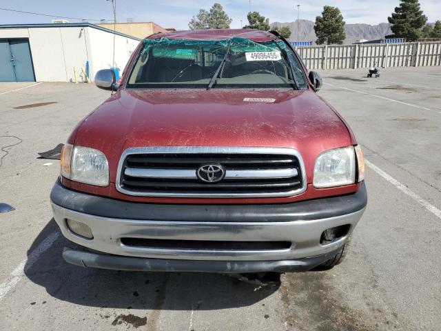 5TBBT4414YS030047 - 2000 TOYOTA TUNDRA ACCESS CAB ბურგუნდია ფოტო 5