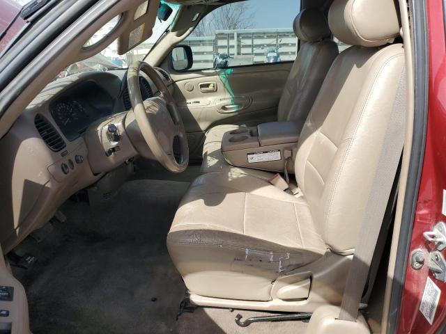 5TBBT4414YS030047 - 2000 TOYOTA TUNDRA ACCESS CAB ბურგუნდია ფოტო 7