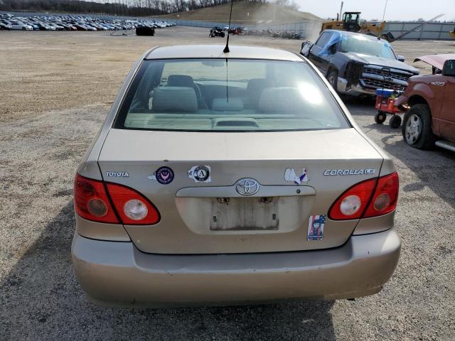 1NXBR32E67Z915202 - 2007 TOYOTA COROLLA CE TAN photo 6