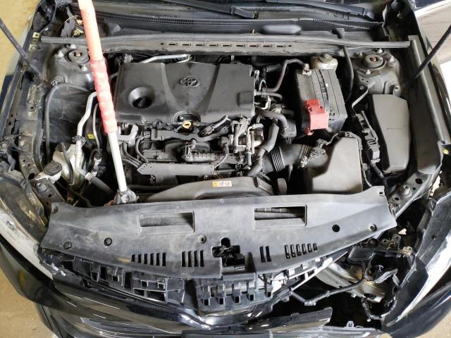 4T1B11HK5KU802102 - 2019 TOYOTA CAMRY L BLACK photo 11
