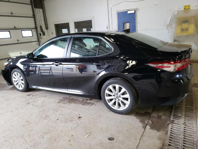 4T1B11HK5KU802102 - 2019 TOYOTA CAMRY L BLACK photo 2