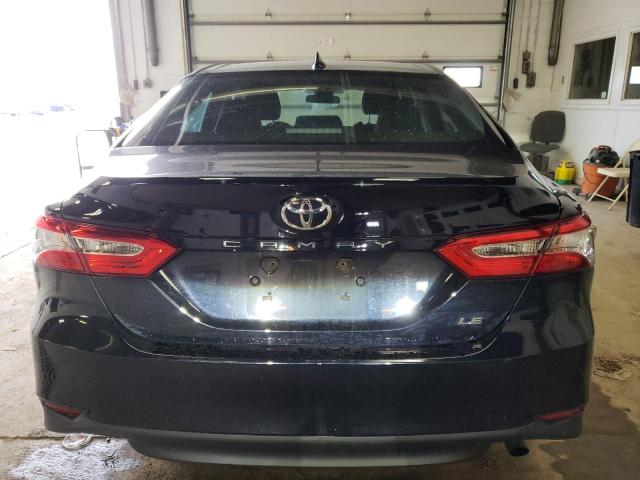 4T1B11HK5KU802102 - 2019 TOYOTA CAMRY L BLACK photo 6