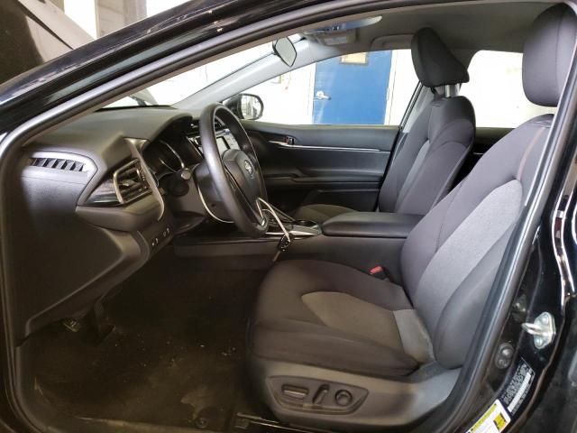 4T1B11HK5KU802102 - 2019 TOYOTA CAMRY L BLACK photo 7