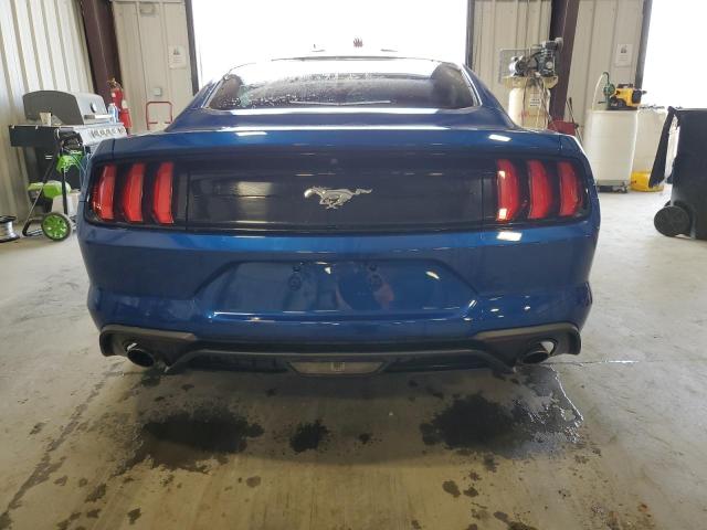 1FA6P8TH3J5137370 - 2018 FORD MUSTANG BLUE photo 6