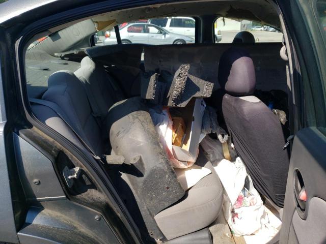 1G8AJ52F35Z107573 - 2005 SATURN ION LEVEL 2 GRAY photo 6