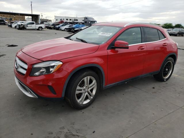 WDCTG4GBXFJ140917 - 2015 MERCEDES-BENZ GLA 250 4MATIC RED photo 1