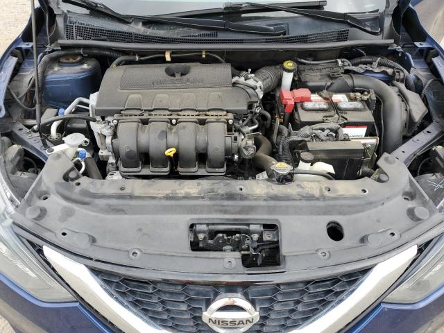 3N1AB7AP3HY339486 - 2017 NISSAN SENTRA S BLUE photo 11