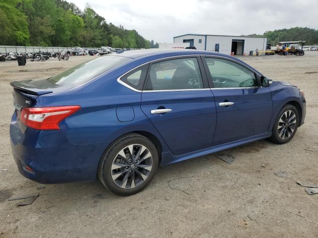 3N1AB7AP3HY339486 - 2017 NISSAN SENTRA S BLUE photo 3