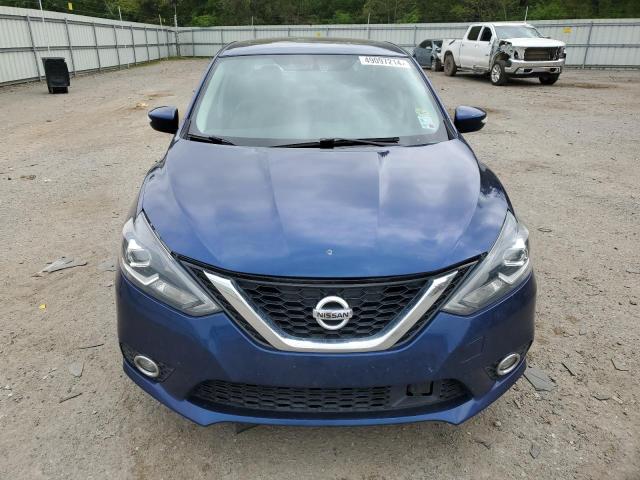 3N1AB7AP3HY339486 - 2017 NISSAN SENTRA S BLUE photo 5