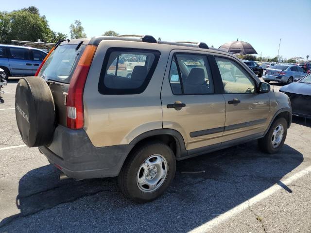 JHLRD68403C011821 - 2003 HONDA CR-V LX TAN photo 3