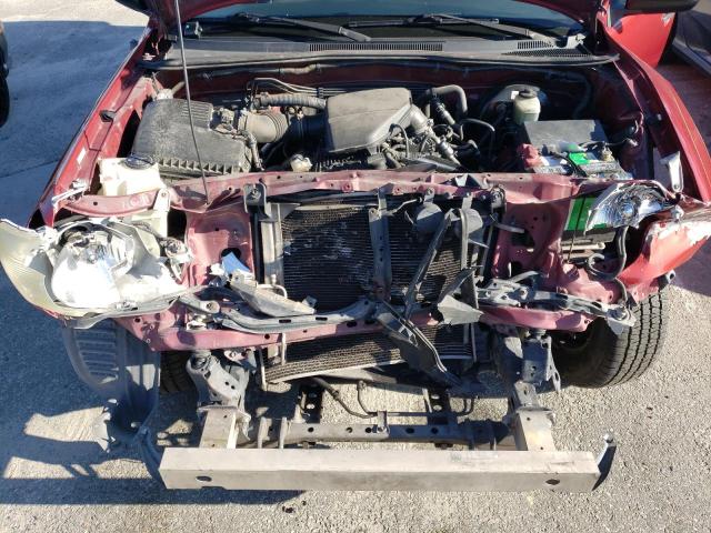 5TETX22N57Z353860 - 2007 TOYOTA TACOMA ACCESS CAB BURGUNDY photo 11