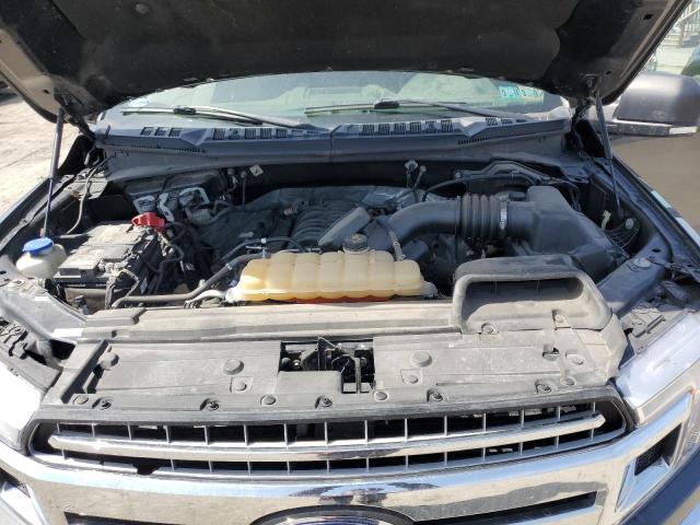 1FTFX1E53JKD24453 - 2018 FORD F150 SUPER CAB GRAY photo 11