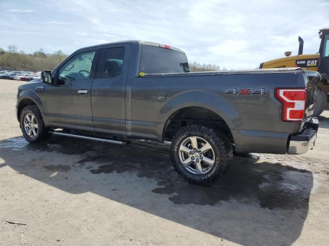 1FTFX1E53JKD24453 - 2018 FORD F150 SUPER CAB GRAY photo 2