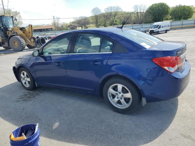 1G1PF5SC7C7186092 - 2012 CHEVROLET CRUZE LT BLUE photo 2