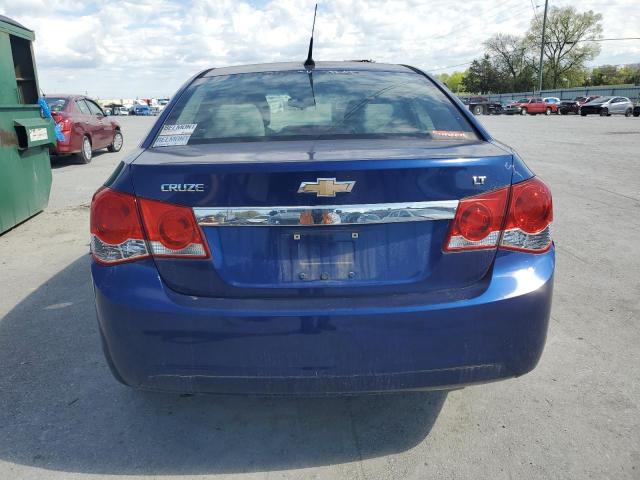 1G1PF5SC7C7186092 - 2012 CHEVROLET CRUZE LT BLUE photo 6