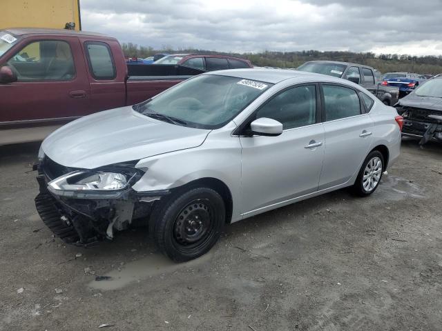 3N1AB7AP9JY301153 - 2018 NISSAN SENTRA S SILVER photo 1