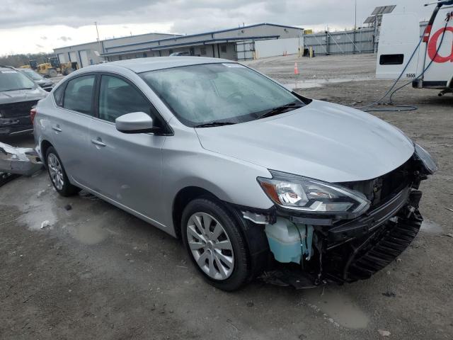 3N1AB7AP9JY301153 - 2018 NISSAN SENTRA S SILVER photo 4