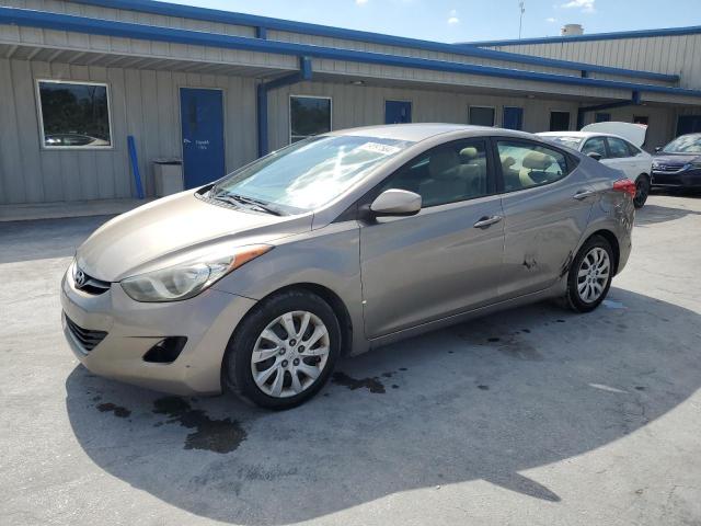 5NPDH4AE7CH142610 - 2012 HYUNDAI ELANTRA GLS TAN photo 1