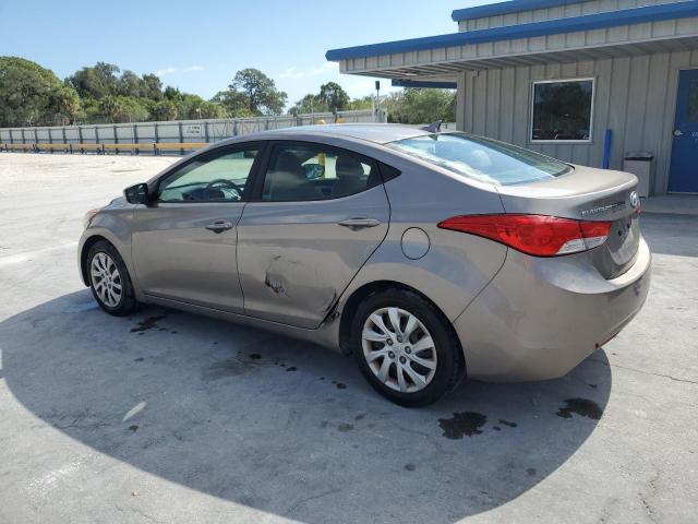 5NPDH4AE7CH142610 - 2012 HYUNDAI ELANTRA GLS TAN photo 2