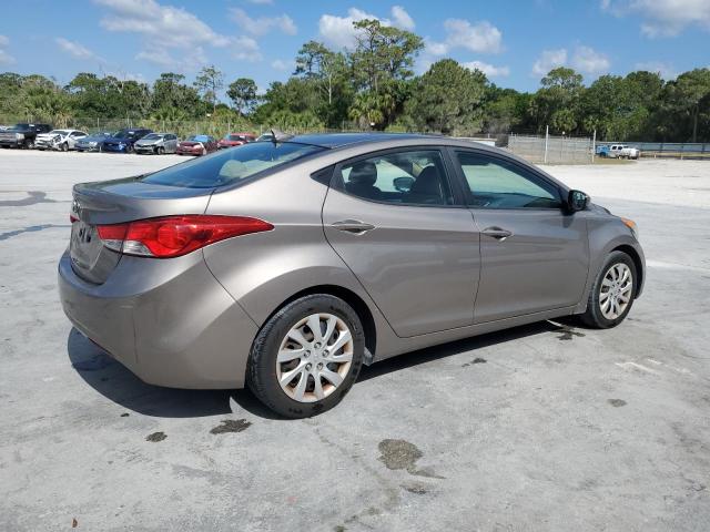 5NPDH4AE7CH142610 - 2012 HYUNDAI ELANTRA GLS TAN photo 3