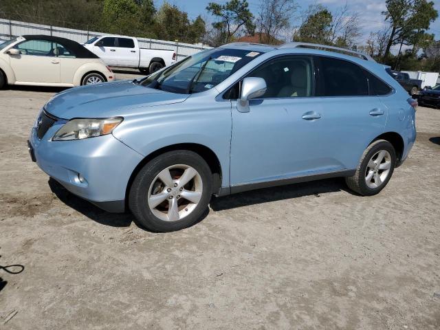 2T2ZK1BA9AC023521 - 2010 LEXUS RX 350 BLUE photo 1