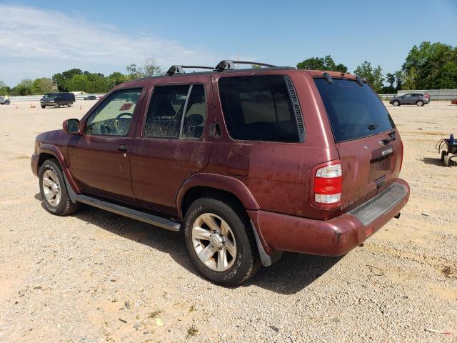 JN8DR09X92W651431 - 2002 NISSAN PATHFINDER LE 栗色 照片 2