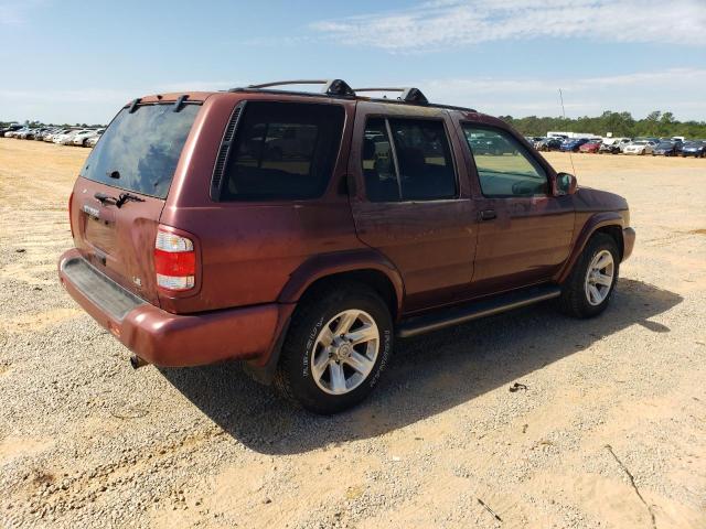 JN8DR09X92W651431 - 2002 NISSAN PATHFINDER LE 栗色 照片 3
