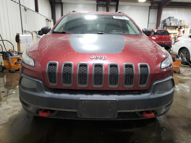 1C4PJMBB8FW576765 - 2015 JEEP CHEROKEE TRAILHAWK RED photo 5