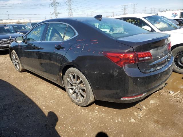 19UUB3F72HA000185 - 2017 ACURA TLX ADVANCE BLACK photo 2