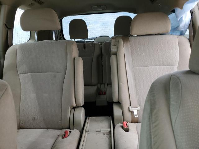 5TDZK3EH7DS108572 - 2013 TOYOTA HIGHLANDER BASE WHITE photo 10