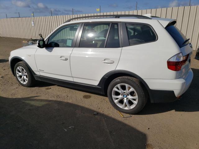 WBXPC9C43AWJ34432 - 2010 BMW X3 XDRIVE30I WHITE photo 2