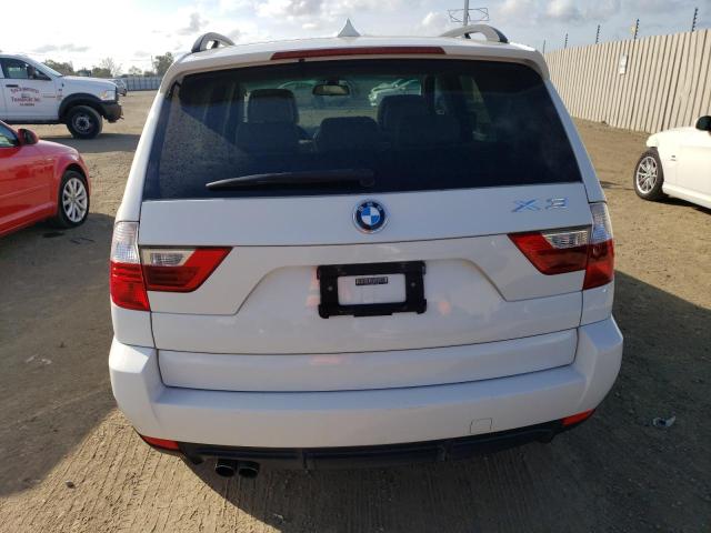 WBXPC9C43AWJ34432 - 2010 BMW X3 XDRIVE30I WHITE photo 6