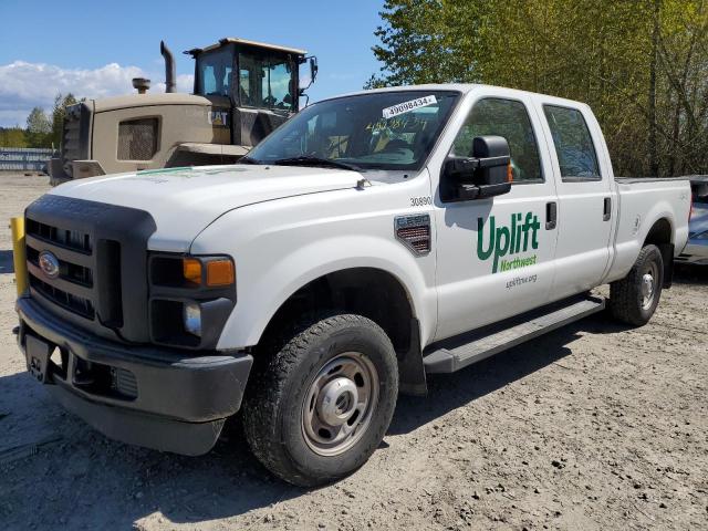 1FTSW2BR1AEA90309 - 2010 FORD F250 SUPER DUTY WHITE photo 1