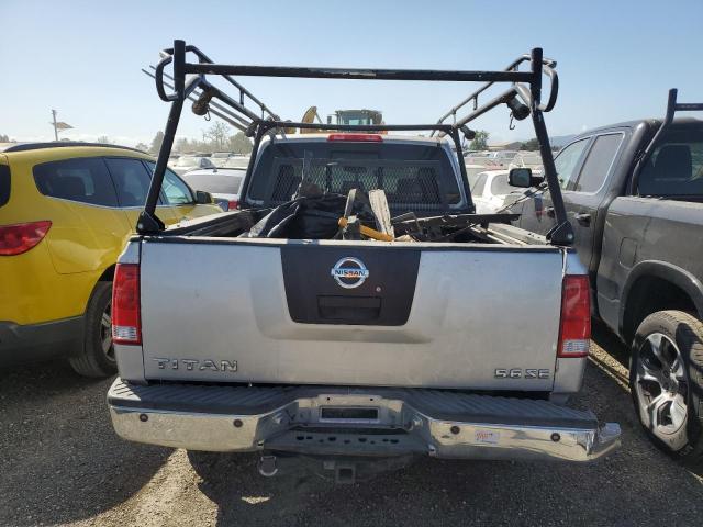 1N6AA06B55N538792 - 2005 NISSAN TITAN XE GRAY photo 6