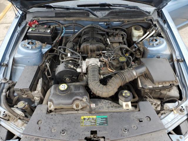 1ZVFT84N155182854 - 2005 FORD MUSTANG BLUE photo 11