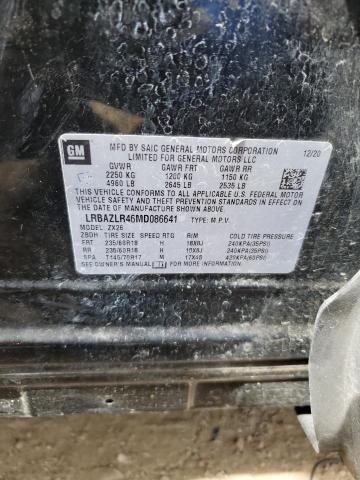 LRBAZLR46MD086641 - 2021 BUICK ENVISION PREFERRED 黑色 照片 12