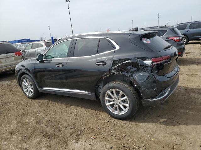 LRBAZLR46MD086641 - 2021 BUICK ENVISION PREFERRED BLACK photo 2